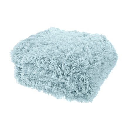 Catherine Lansfield Cuddly Throw - Duck Egg