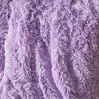 Catherine Lansfield Cuddly Throw - Heather