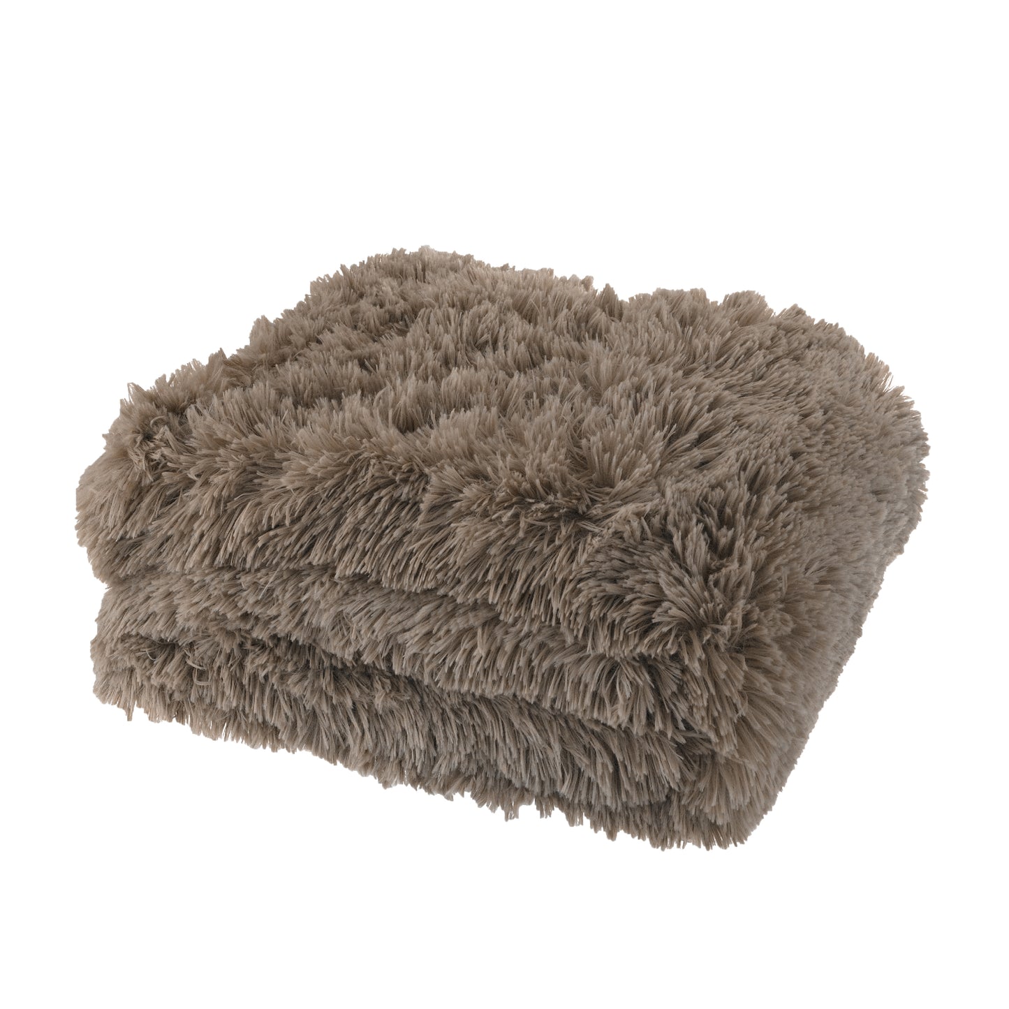 Catherine Lansfield Cuddly Throw - Natural