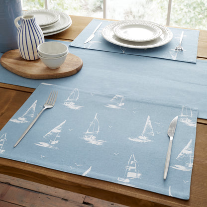 Catherine Lansfield Salcombe Boats Placemats (Pack of 4)