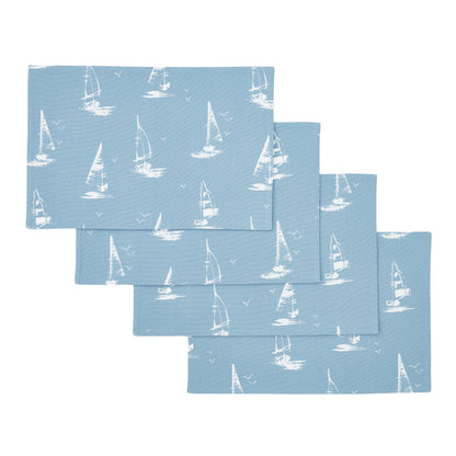 Catherine Lansfield Salcombe Boats Placemats (Pack of 4)