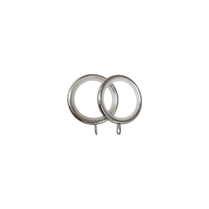 Speedy Ball 35mm Metal Curtain Pole - Satin Silver