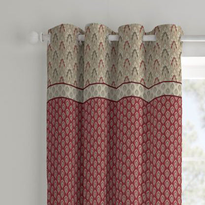Catherine Lansfield Kashmir Eyelet Curtains