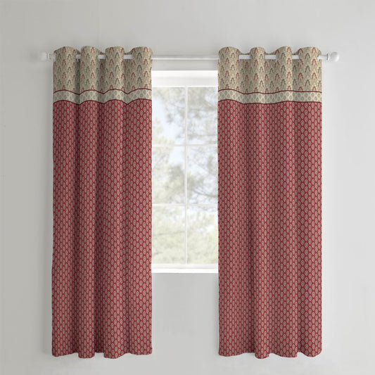 Catherine Lansfield Kashmir Eyelet Curtains