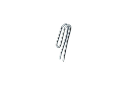 Hallis Steel/Zinc Box & Pinch Pleat Metal Curtain Hooks (Pack of 30)