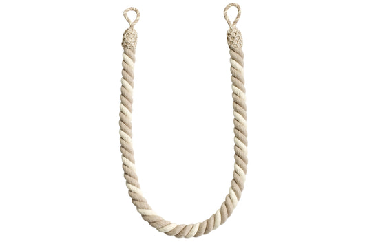 Hallis Naturals Rope Tieback - Cotton/Linen