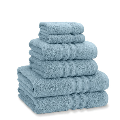 Catherine Lansfield Zero Twist Bath Towels - Blue
