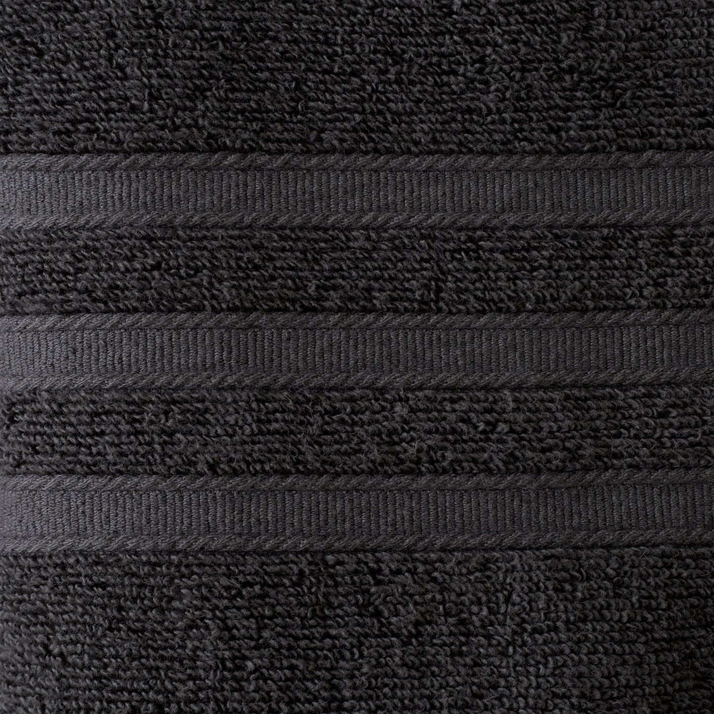 Catherine Lansfield Zero Twist Bath Towels - Charcoal