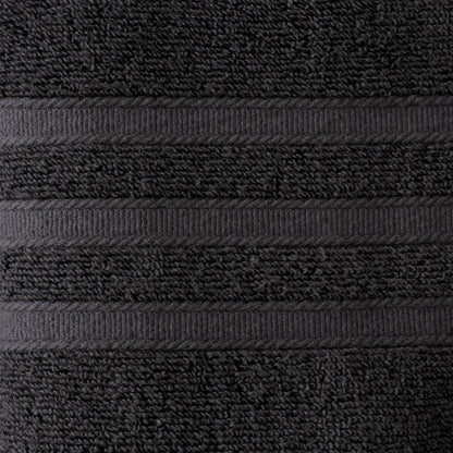 Catherine Lansfield Zero Twist Bath Towels - Charcoal