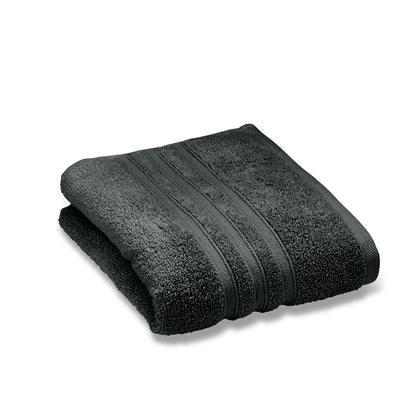 Catherine Lansfield Zero Twist Bath Towels - Charcoal