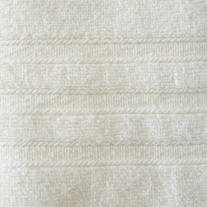 Catherine Lansfield Zero Twist Bath Towels - Cream
