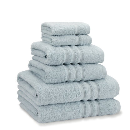 Catherine Lansfield Zero Twist Bath Towels - Duck Egg