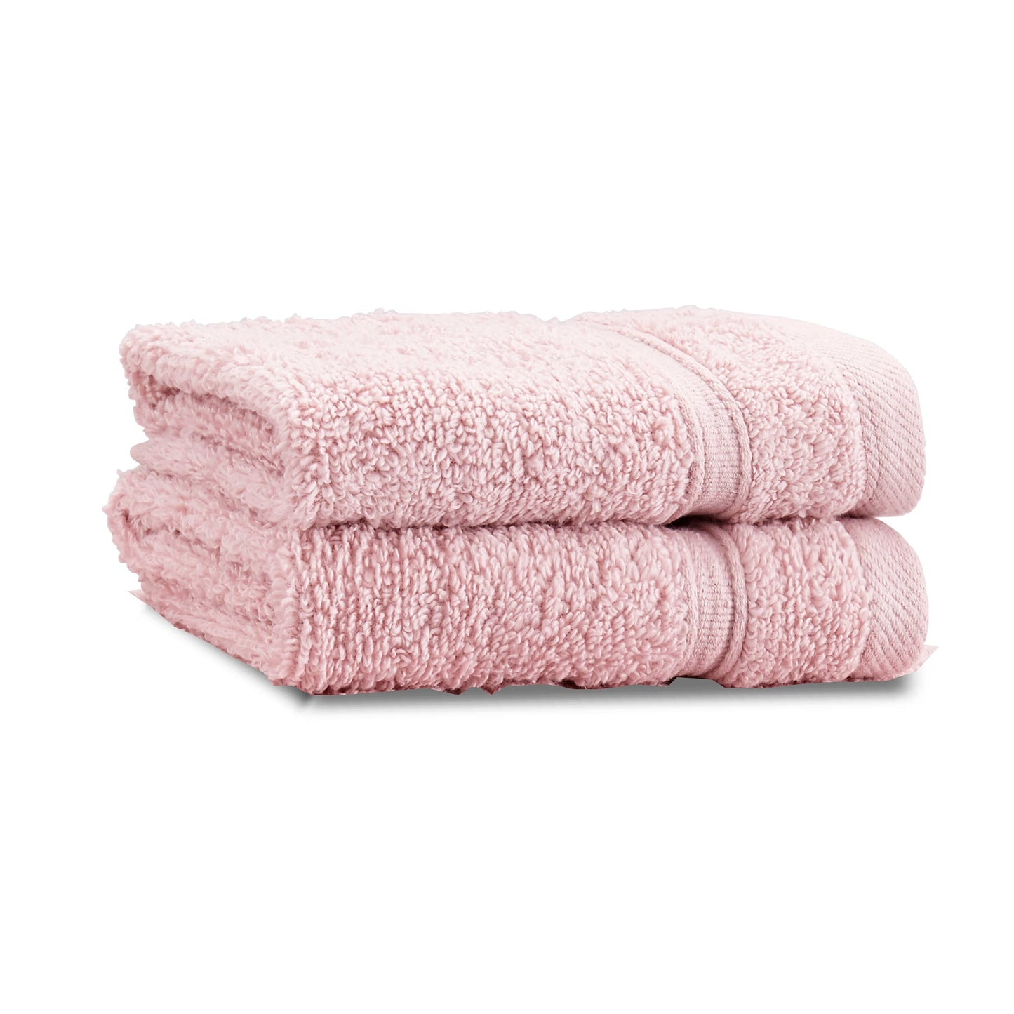 Catherine Lansfield Zero Twist Bath Towels - Pink