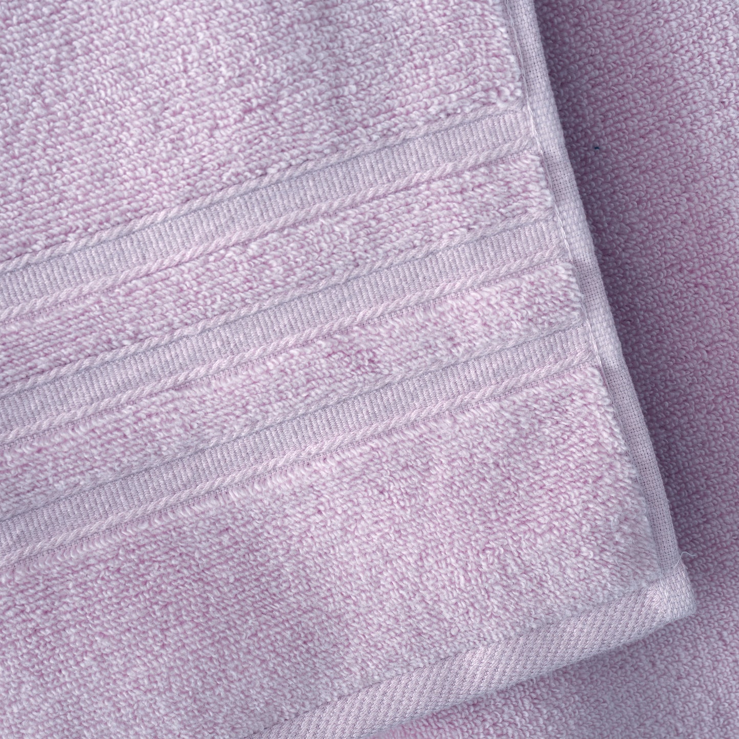Catherine Lansfield Zero Twist Bath Towels - Lilac