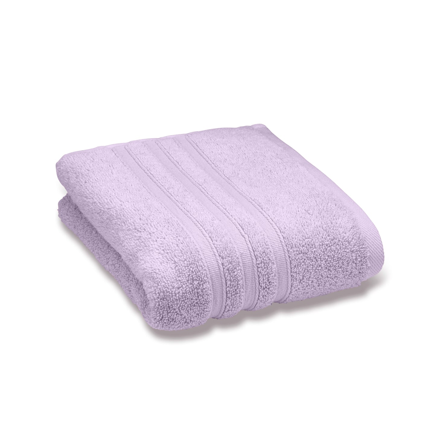 Catherine Lansfield Zero Twist Bath Towels - Lilac