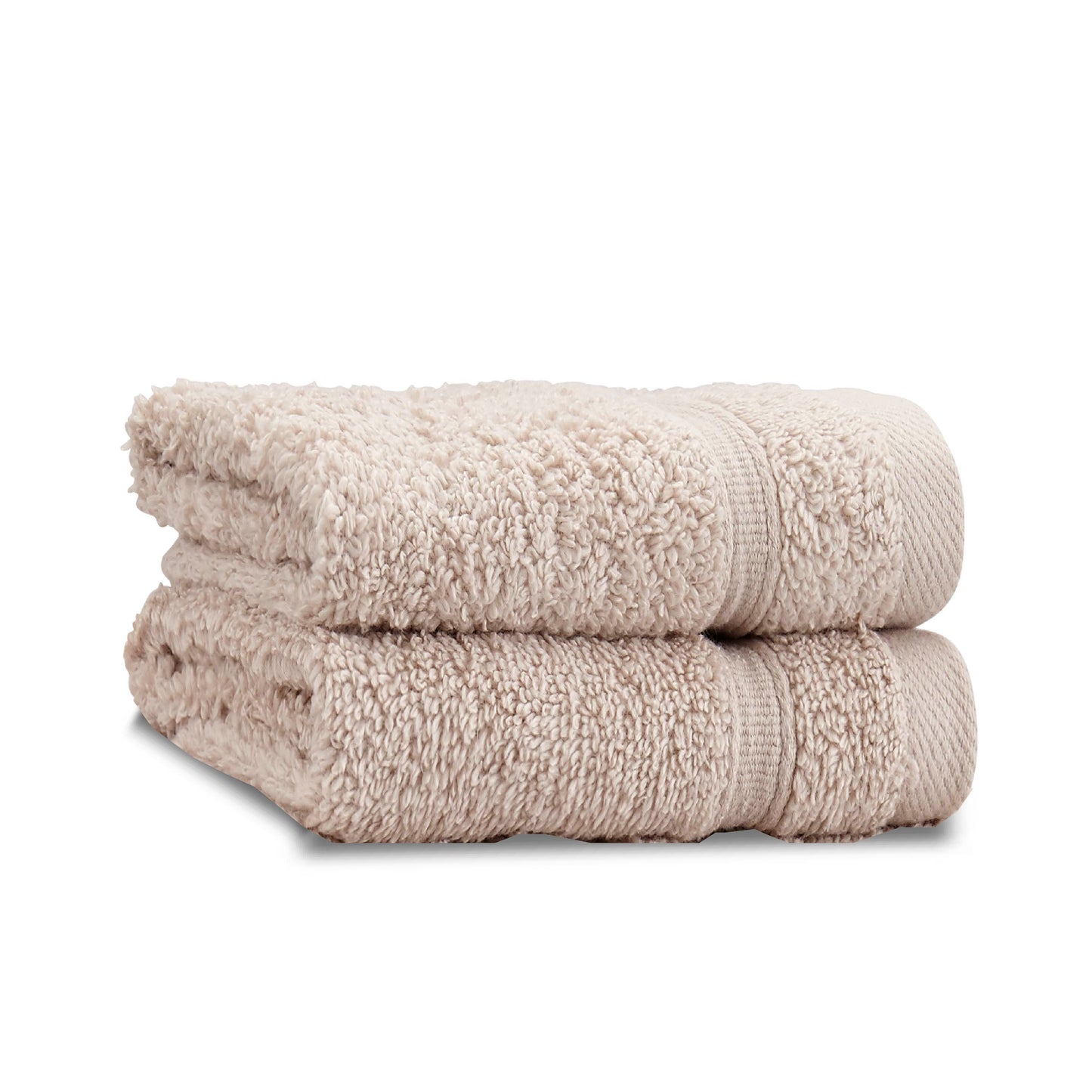 Catherine Lansfield Zero Twist Bath Towels - Natural