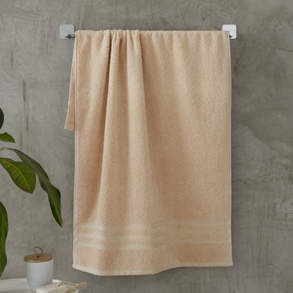 Catherine Lansfield Zero Twist Bath Towels - Natural