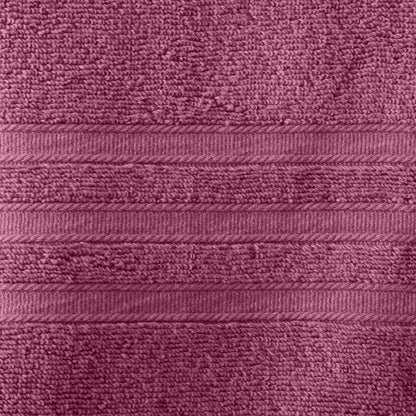 Catherine Lansfield Zero Twist Bath Towels - Raspberry