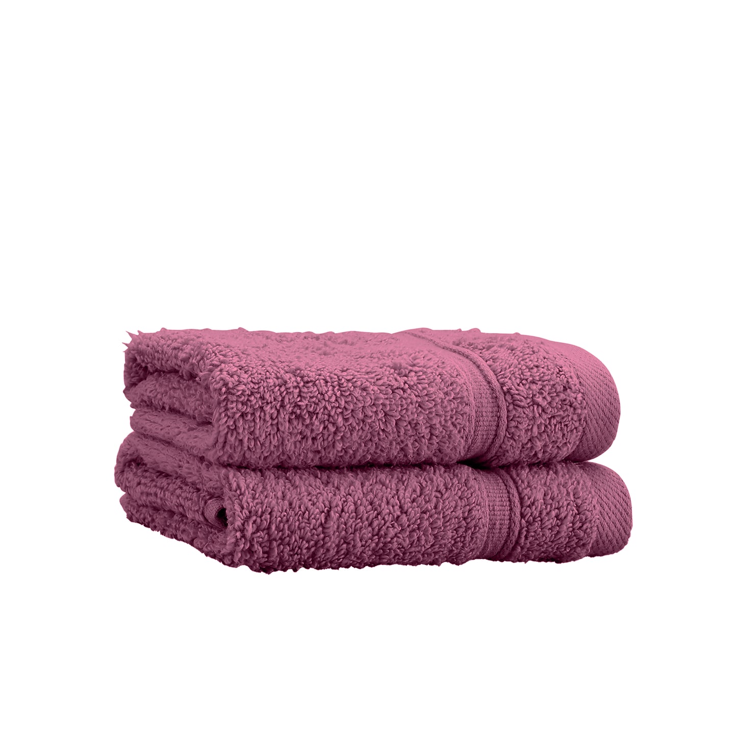 Catherine Lansfield Zero Twist Bath Towels - Raspberry