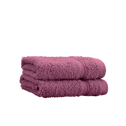 Catherine Lansfield Zero Twist Bath Towels - Raspberry