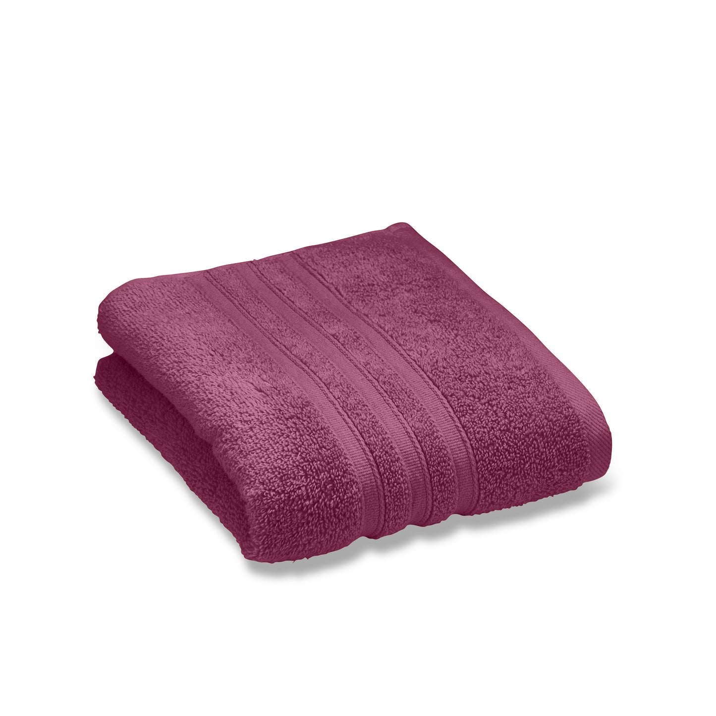 Catherine Lansfield Zero Twist Bath Towels - Raspberry