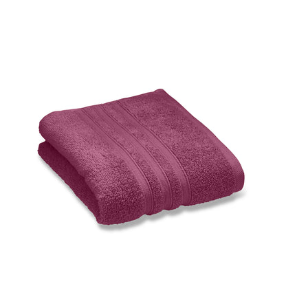 Catherine Lansfield Zero Twist Bath Towels - Raspberry