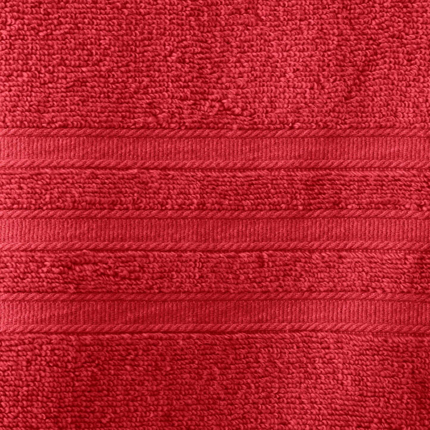 Catherine Lansfield Zero Twist Bath Towels - Red