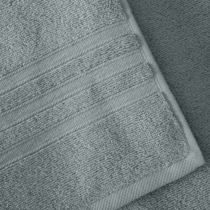 Catherine Lansfield Zero Twist Bath Towels - Sage Green