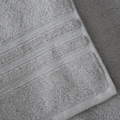 Catherine Lansfield Zero Twist Bath Towels - Silver