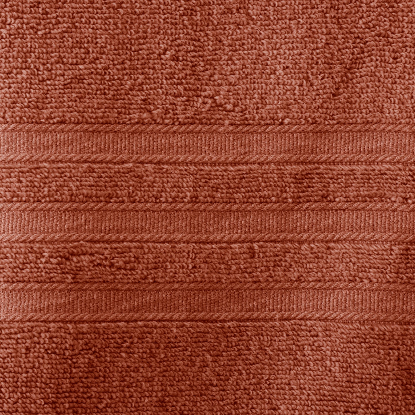 Catherine Lansfield Zero Twist Bath Towels - Terracotta