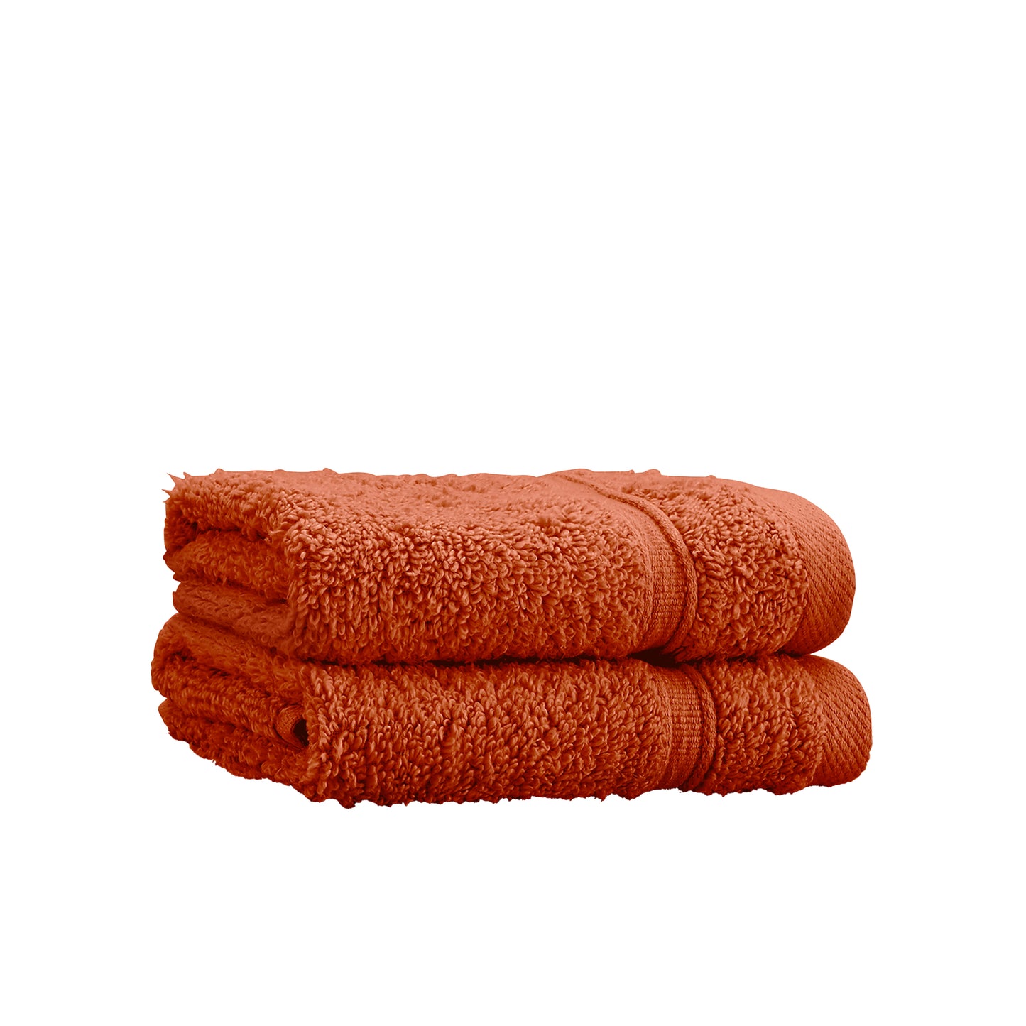 Catherine Lansfield Zero Twist Bath Towels - Terracotta