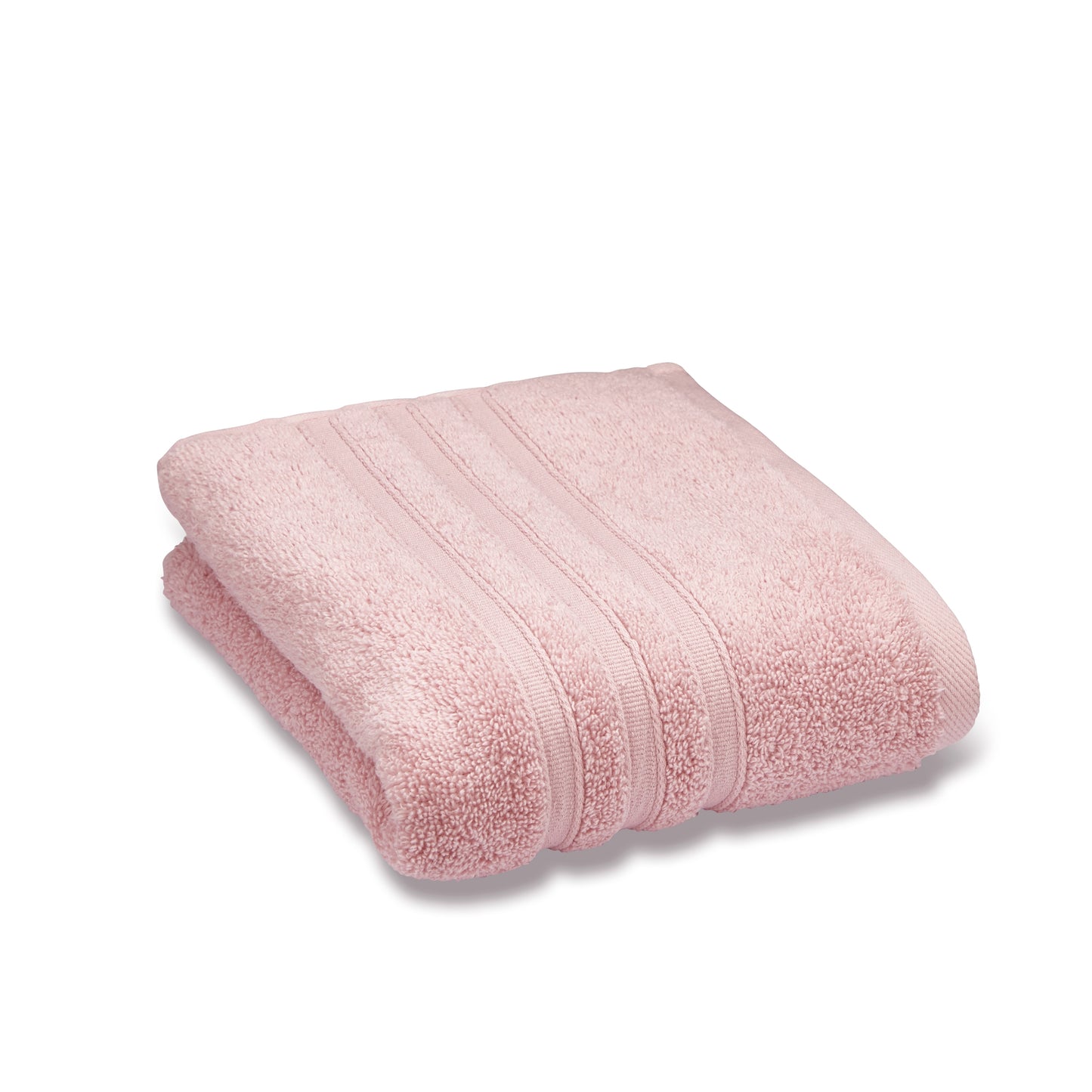 Catherine Lansfield Zero Twist Bath Towels - Pink