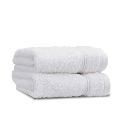 Catherine Lansfield Zero Twist Bath Towels - White