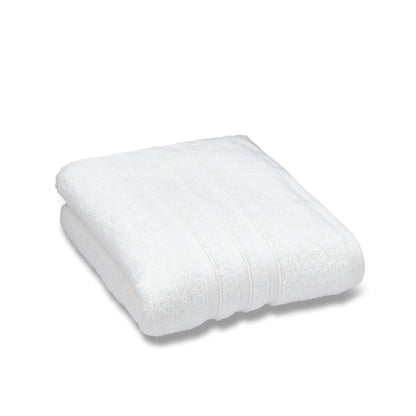 Catherine Lansfield Zero Twist Bath Towels - White
