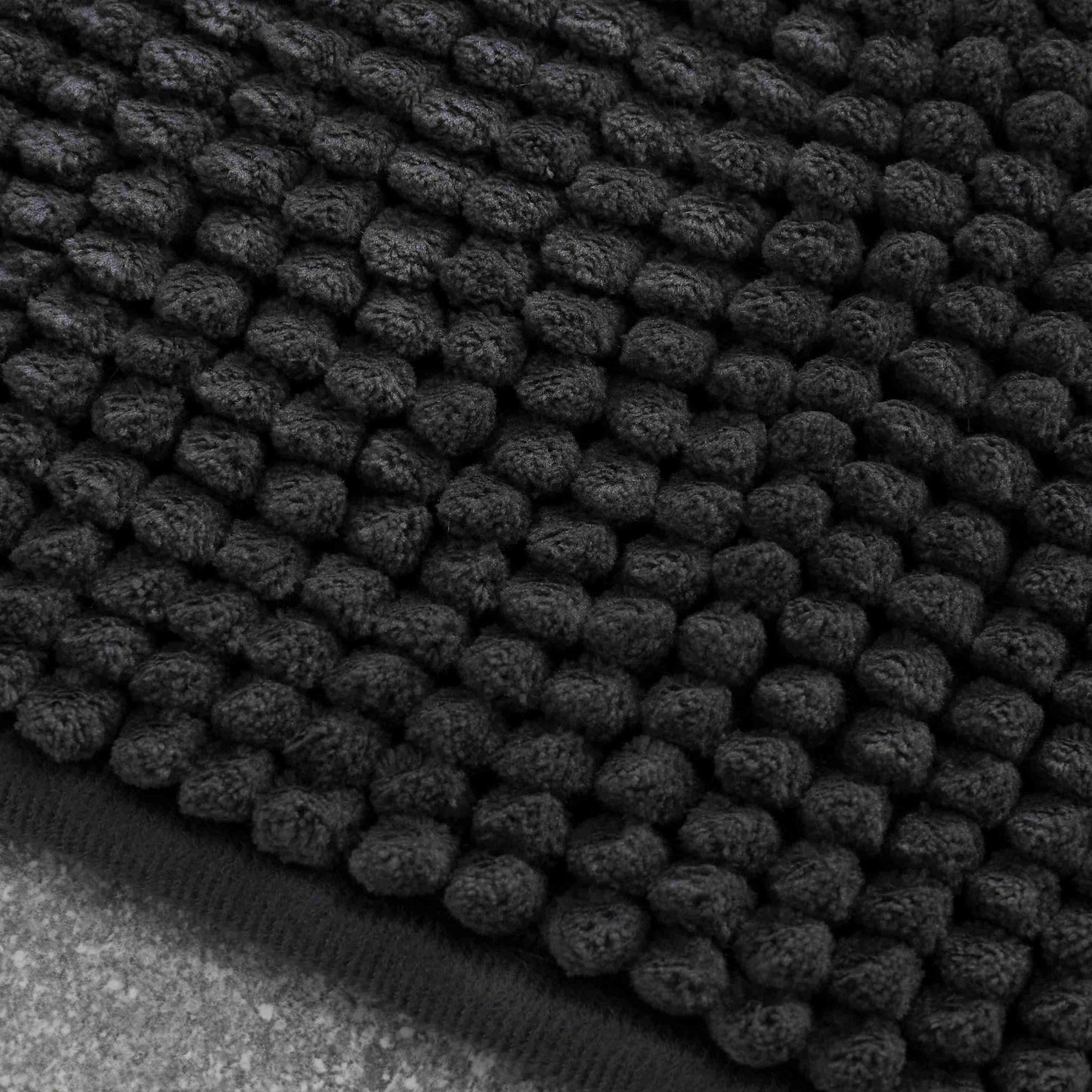Catherine Lansfield Bobble Bath Mat - Charcoal