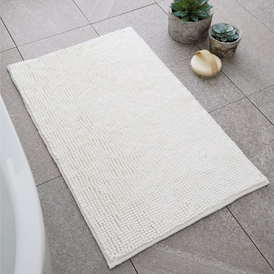 Catherine Lansfield Bobble Bath Mat - Cream