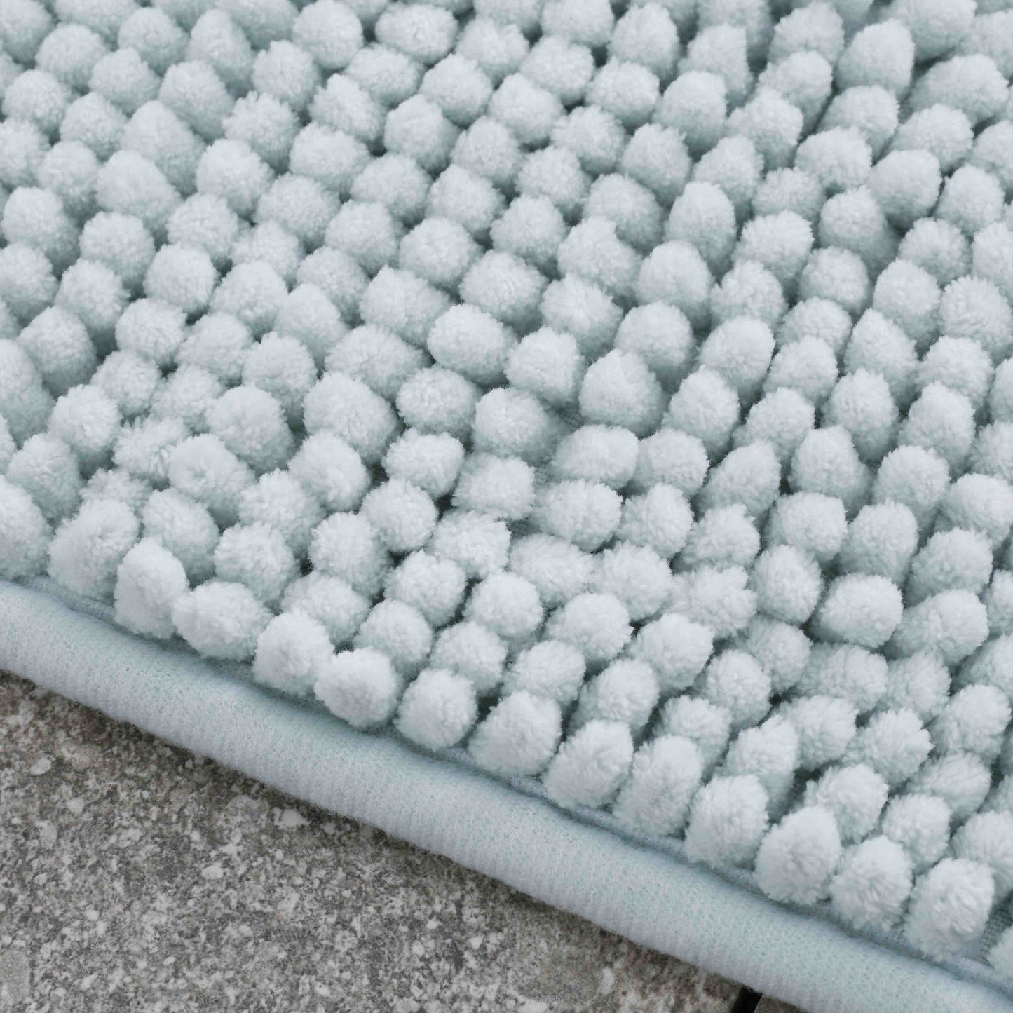 Catherine Lansfield Bobble Bath Mat - Duck Egg