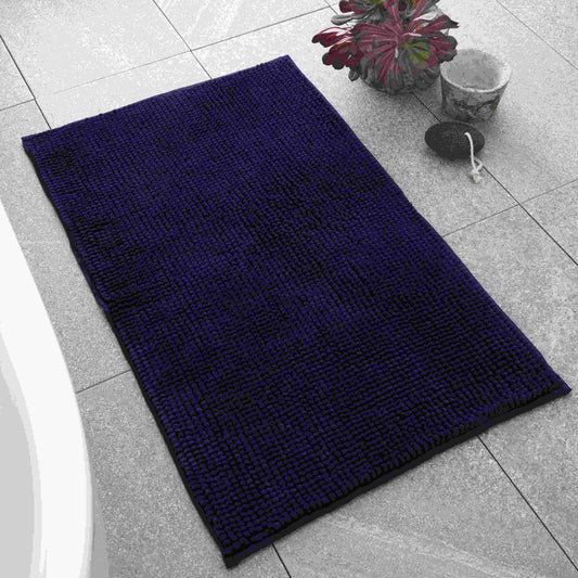 Catherine Lansfield Bobble Bath Mat - Navy
