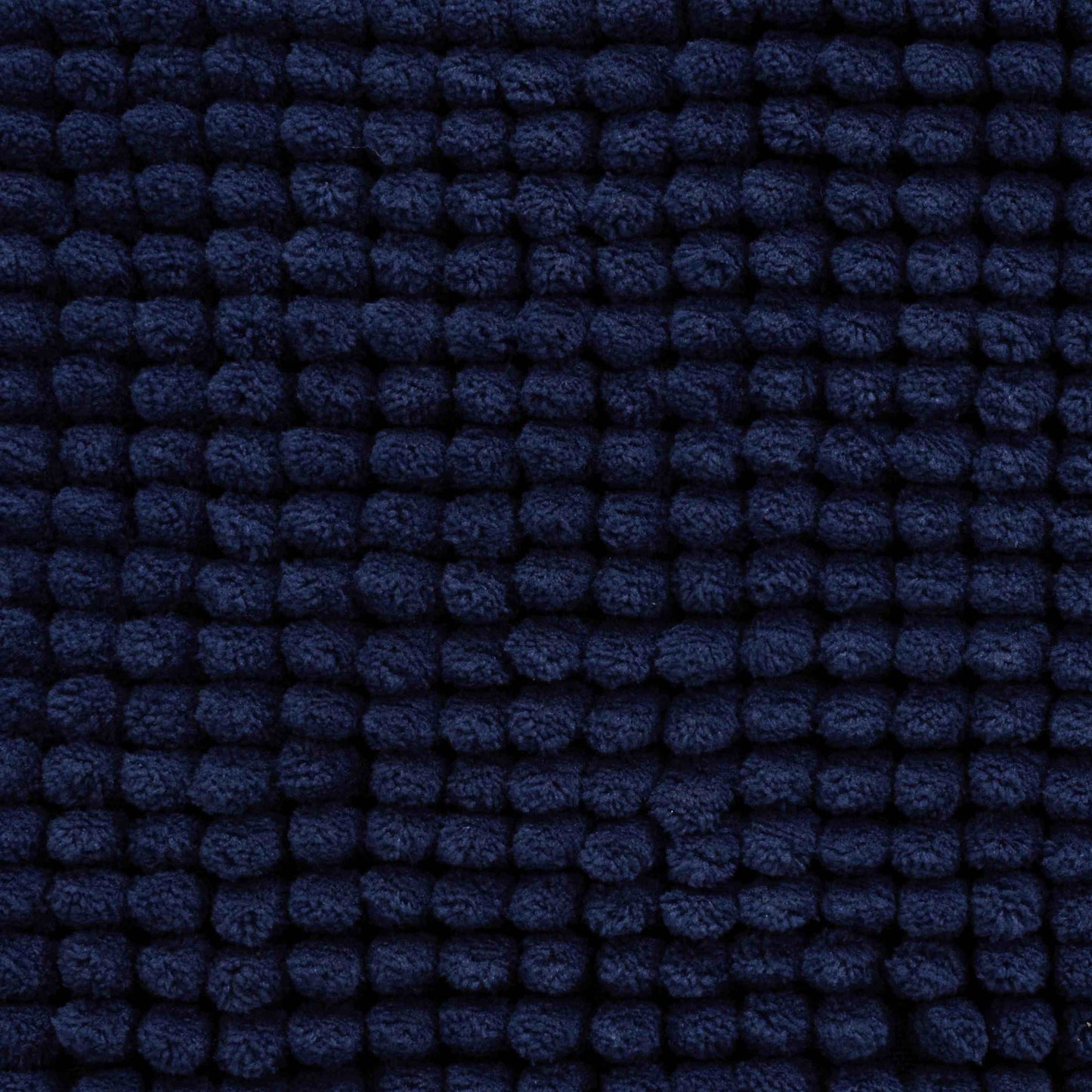 Catherine Lansfield Extra Long Bobble Bath Mat - Navy