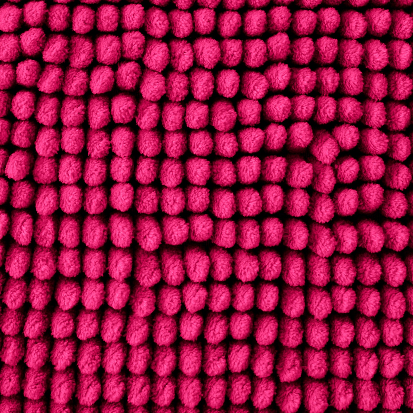 Catherine Lansfield Bobble Bath Mat - Hot Pink