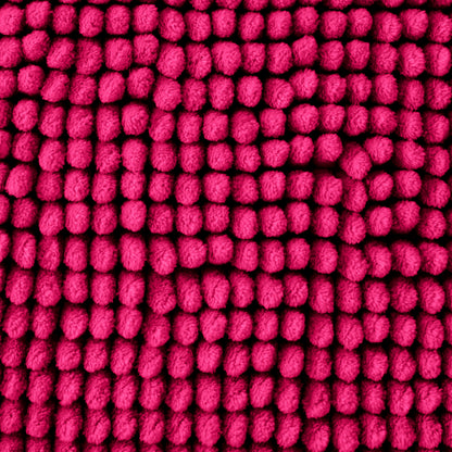 Catherine Lansfield Bobble Bath Mat - Hot Pink