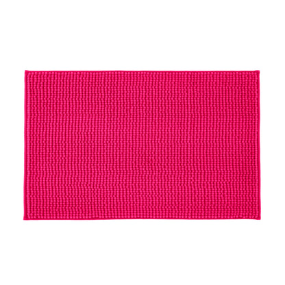 Catherine Lansfield Bobble Bath Mat - Hot Pink
