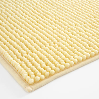 Catherine Lansfield Bobble Bath Mat - Yellow
