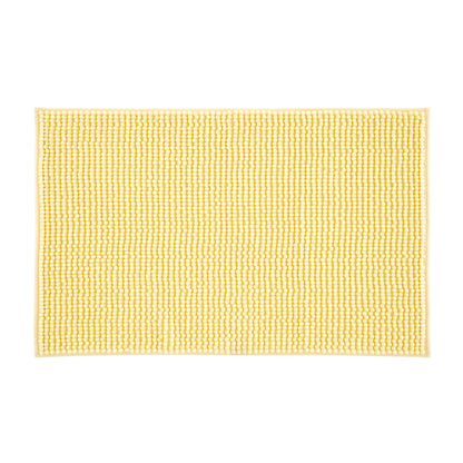 Catherine Lansfield Bobble Bath Mat - Yellow