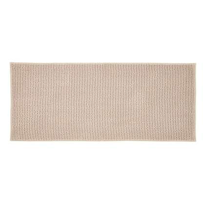 Catherine Lansfield Extra Long Bobble Bath Mat - Natural