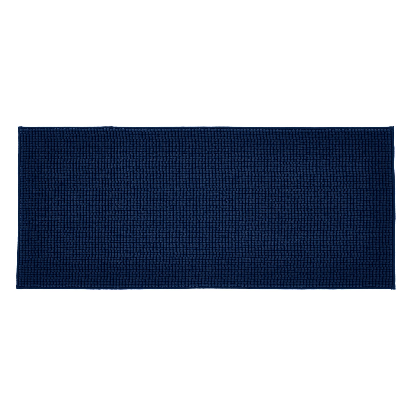Catherine Lansfield Extra Long Bobble Bath Mat - Navy