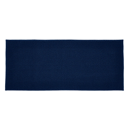 Catherine Lansfield Extra Long Bobble Bath Mat - Navy