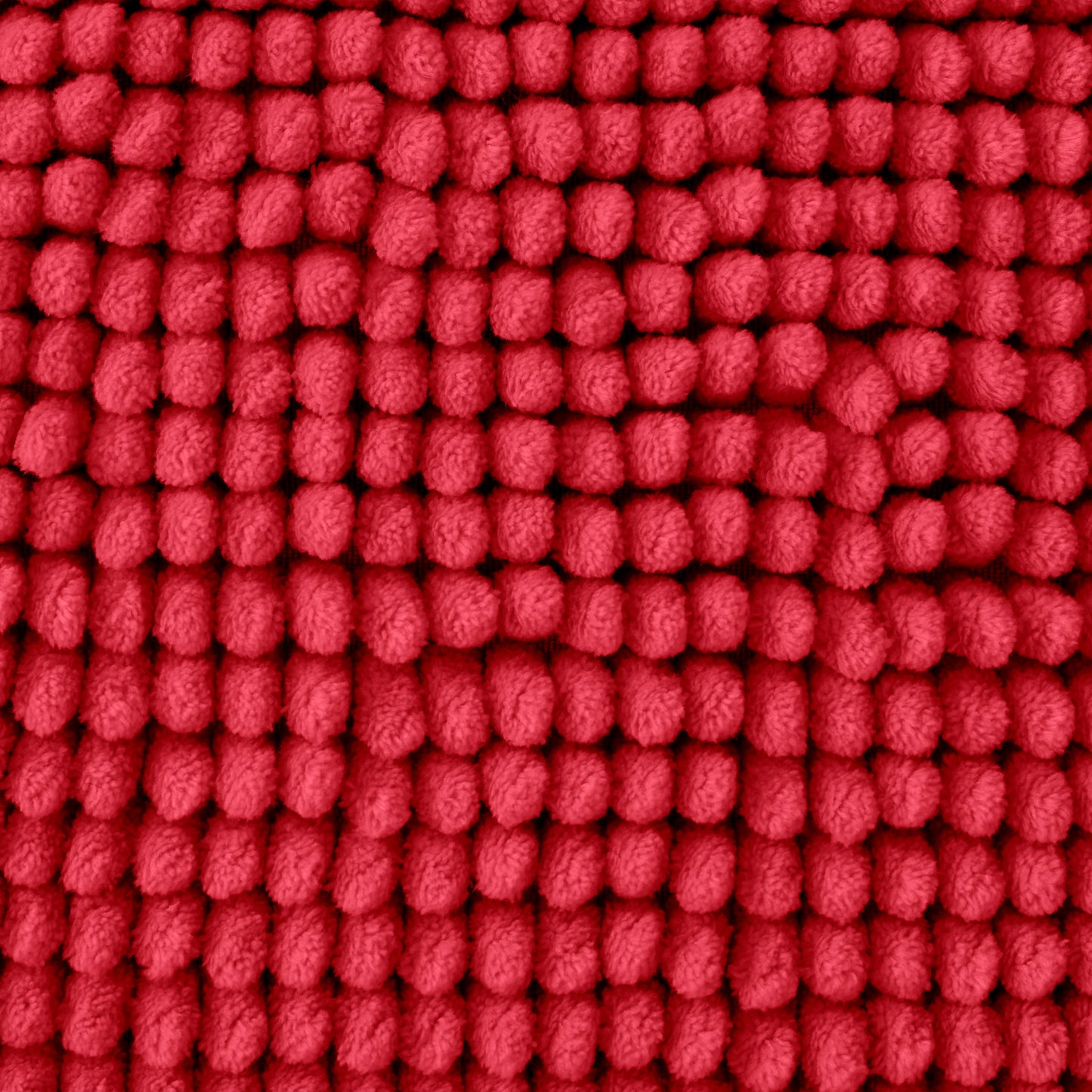 Catherine Lansfield Bobble Bath Mat - Red