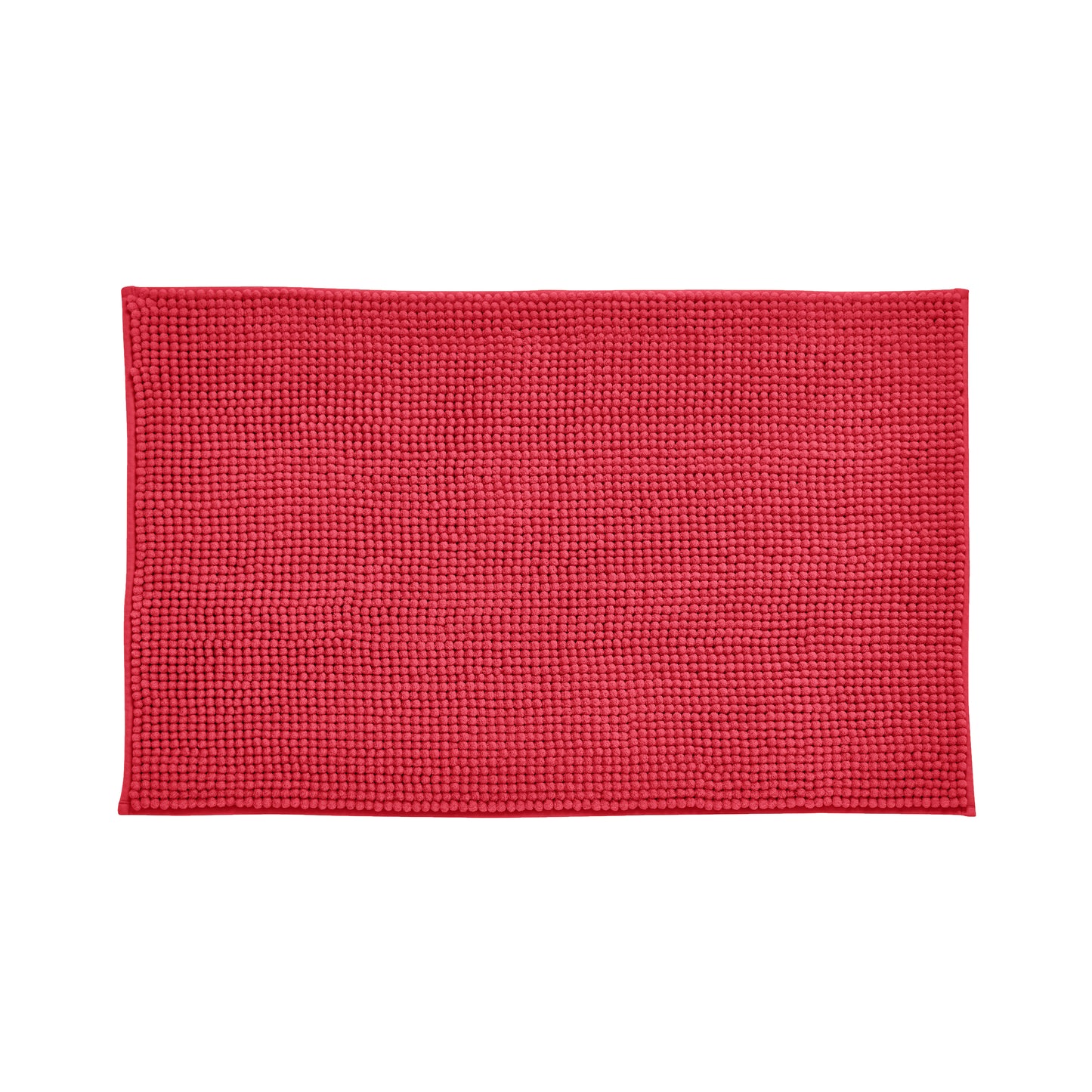 Catherine Lansfield Bobble Bath Mat - Red