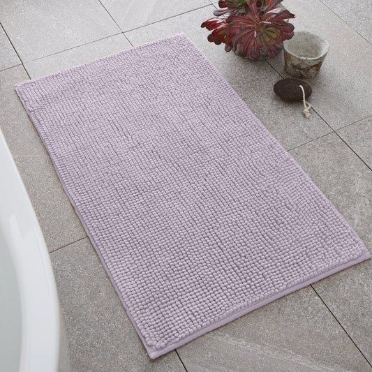 Catherine Lansfield Bobble Bath Mat - Lilac